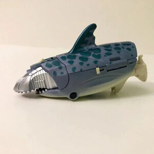 Vtg 1996 Transformers Beast Wars Cybershark Shark  Incomplete